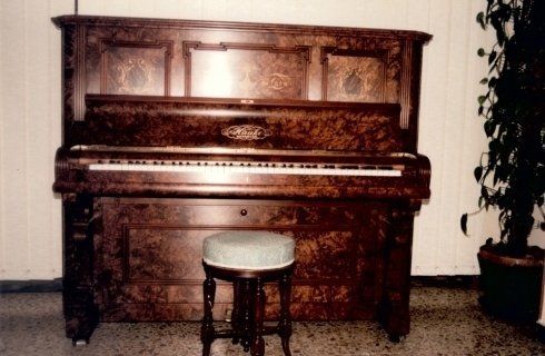 pianoforte Haake dei primi del 900