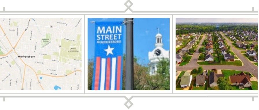 map of murfreesboro, picture of murfreesboro courthouse, picture of houses in murfreesboro