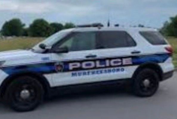 Police SUV with 