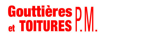 Logo Gouttières et toitures P.M