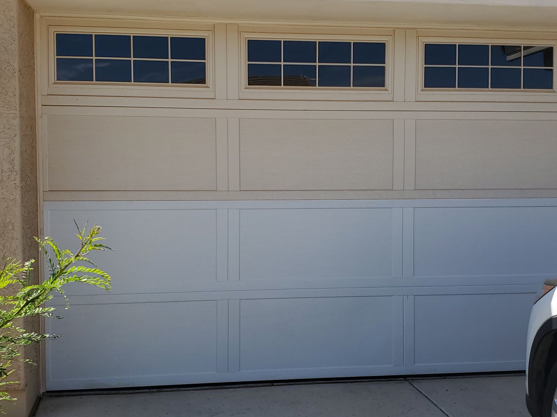 New Garage Door panel replacement