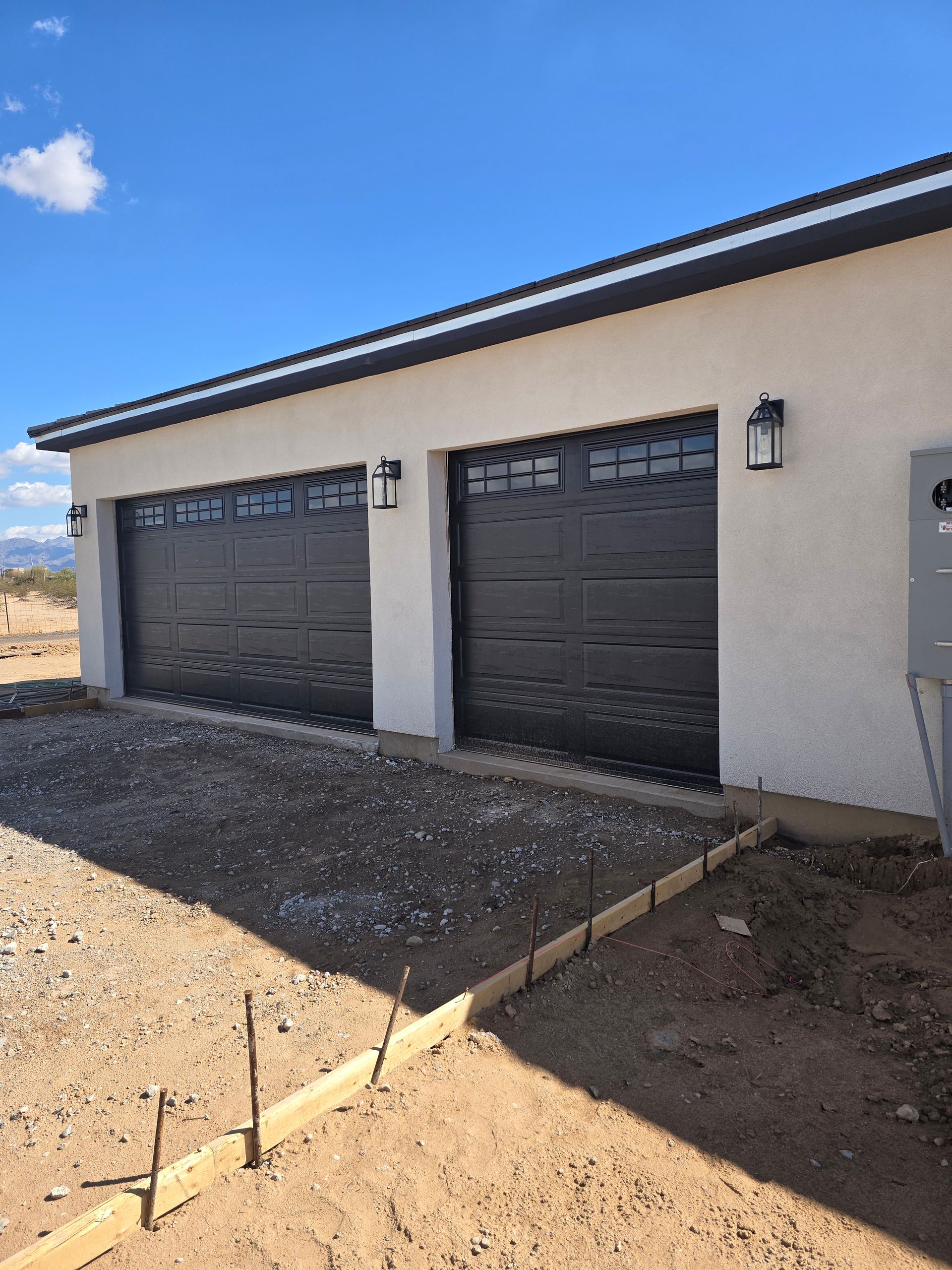 new garage doors installed by JCTZ Garage Doors