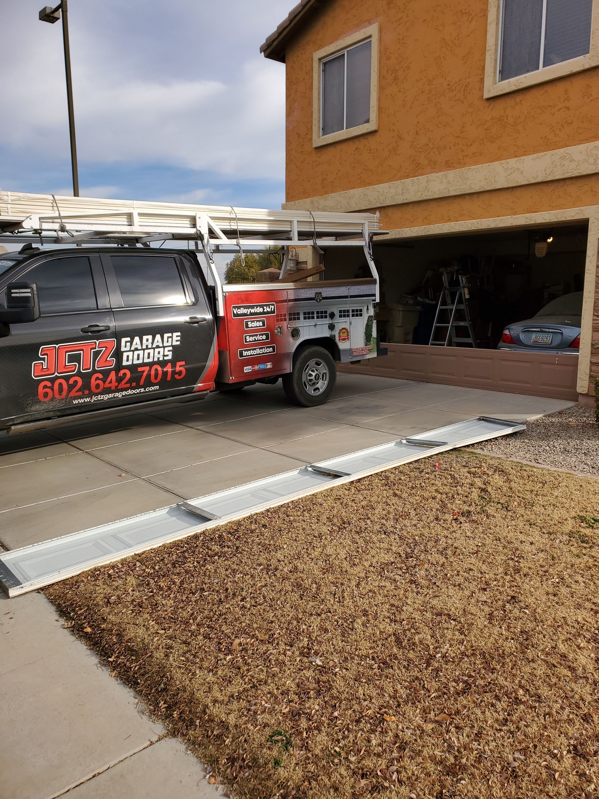 Garage door replacement 