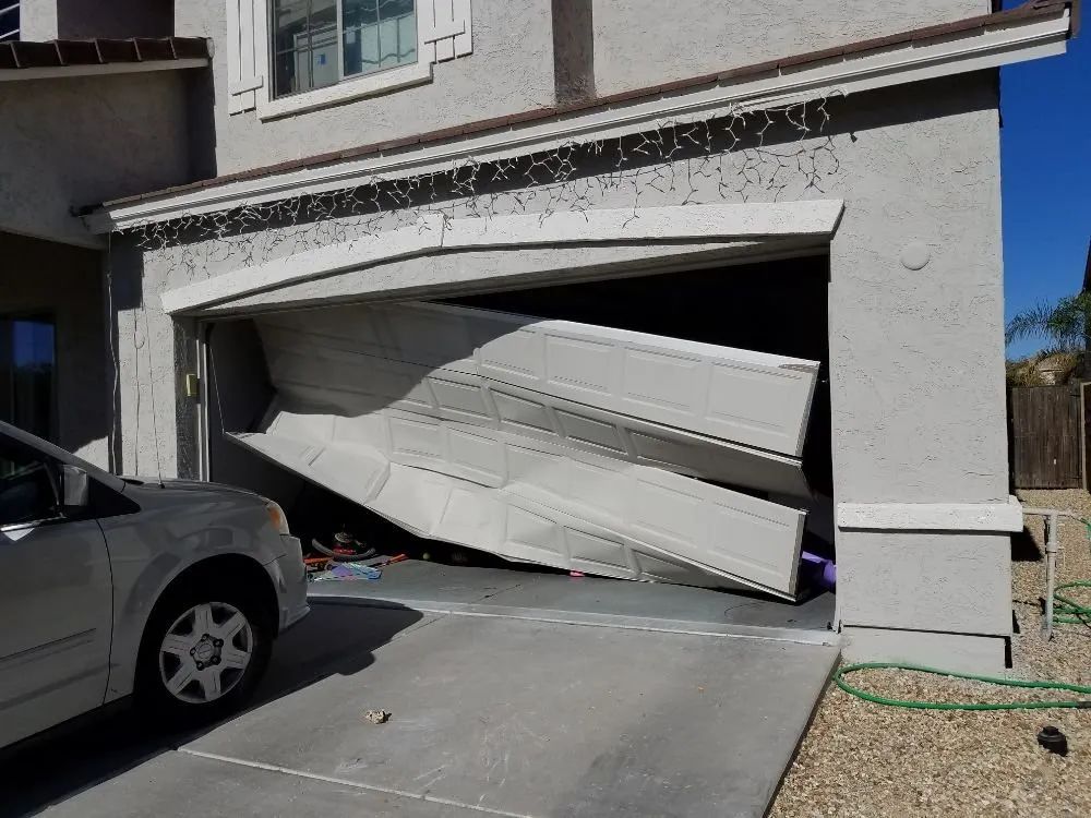 On-site repair of an Avondale garage door with specialized equipment.