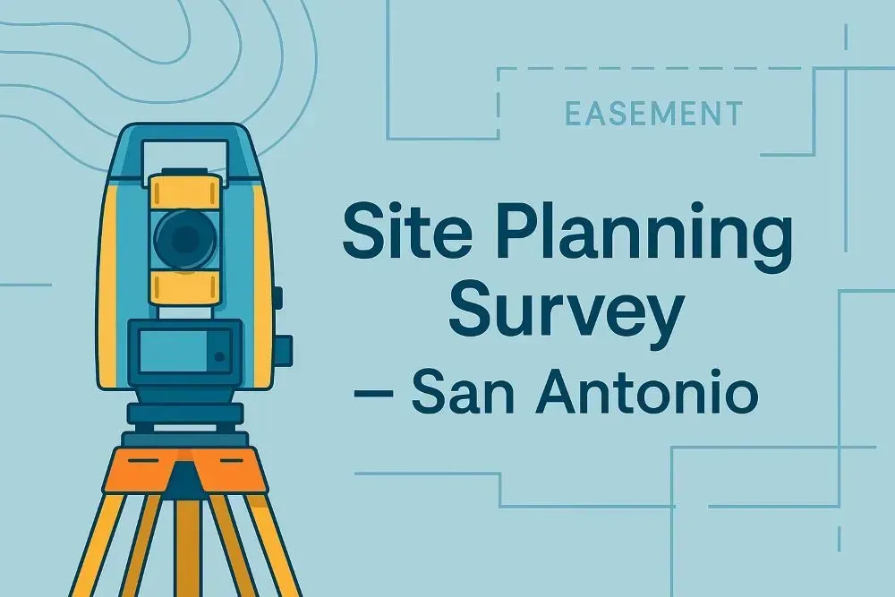 Site Planning Survey in San Antonio - Land Surveying