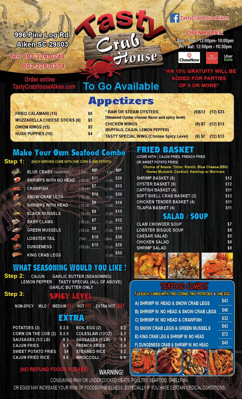 Tasty Crab House Aiken