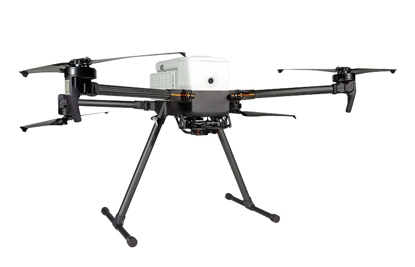 Front-view of Inspired Flight IF800 drone