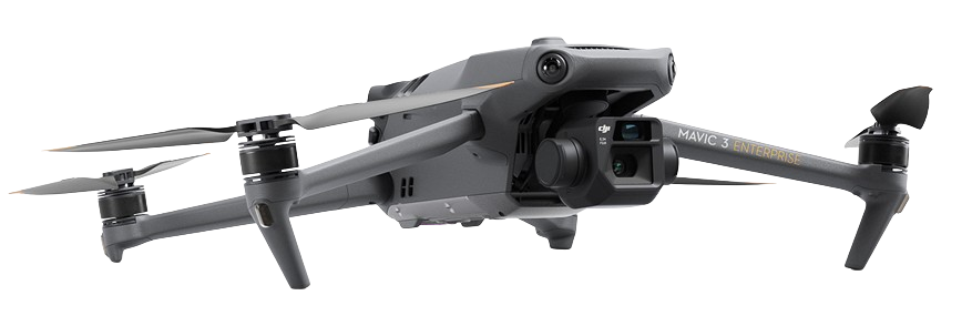 Front view of DJI Mavic 3 Enterprise drone