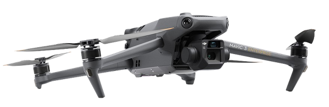 Front view of Mavic 3 Enterprise drone