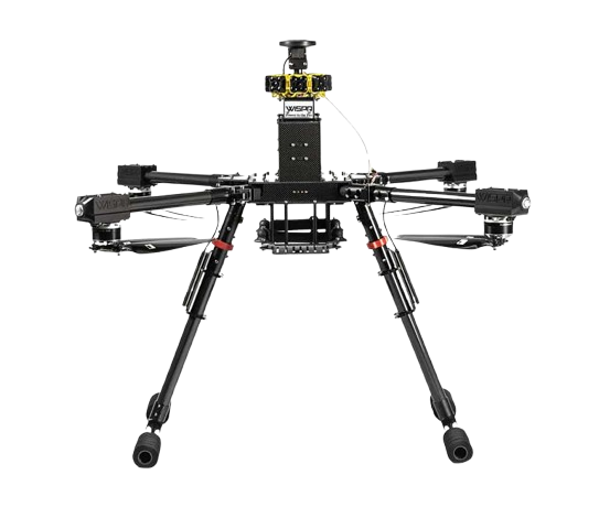Front view of WISPR Ranger Pro 1 drone