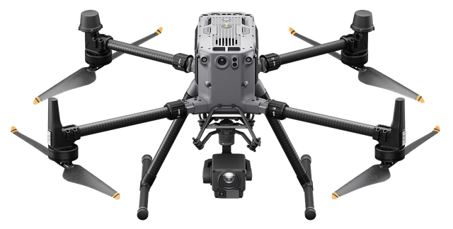 Front view of DJI Matrice 350 RTK