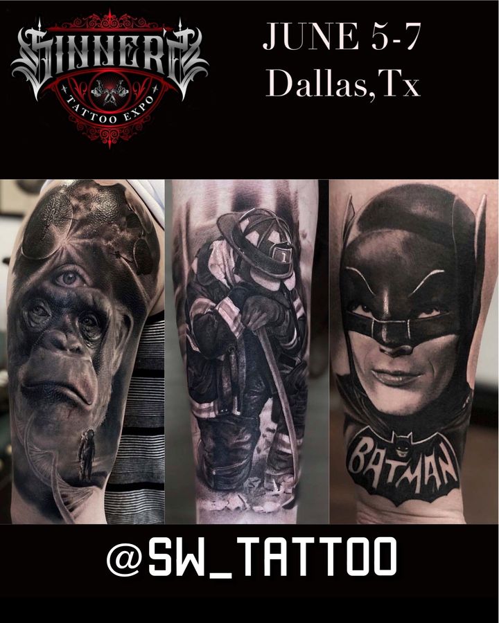 Featured Artists Sinners Tattoo Expo 2020 Dallas, TX
