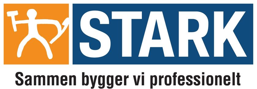 Stark-logoet viser en mand, der holder en hammer