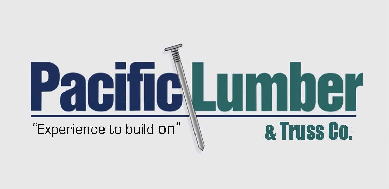 The logo for pacific lumber and truss co.