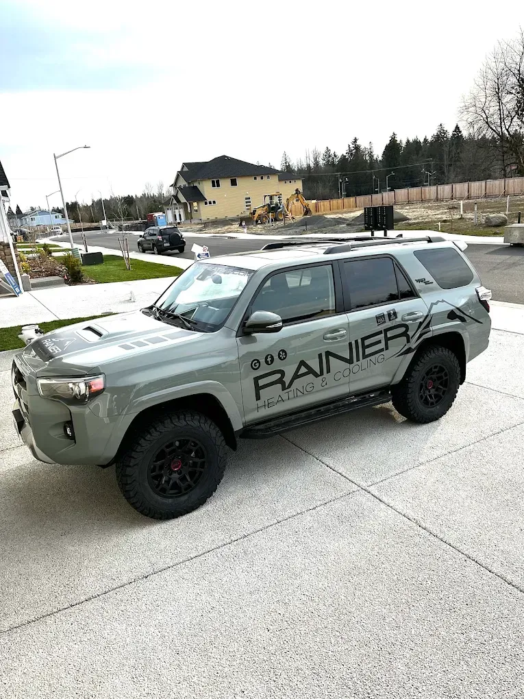 Gray Toyota 4Runner with black wheels and 