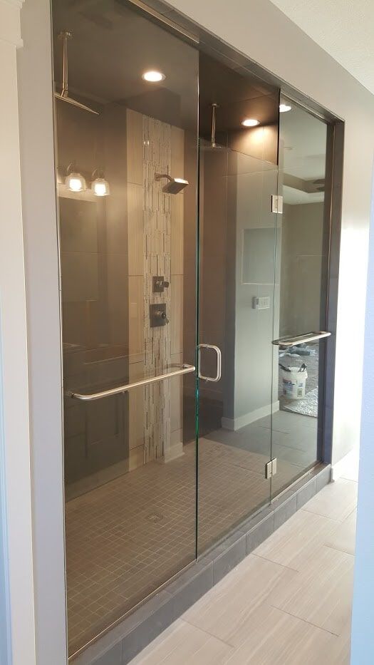 Luxury Bathroom Shower - Glass Services in Des Moines, IA