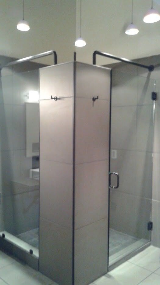 Hinged Shower Door - Glass Services in Des Moines, IA