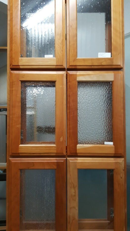 Cabinets on Display - Glass Services in Des Moines, IA