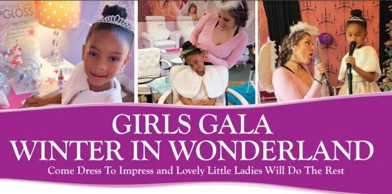 Girls gala winter poster