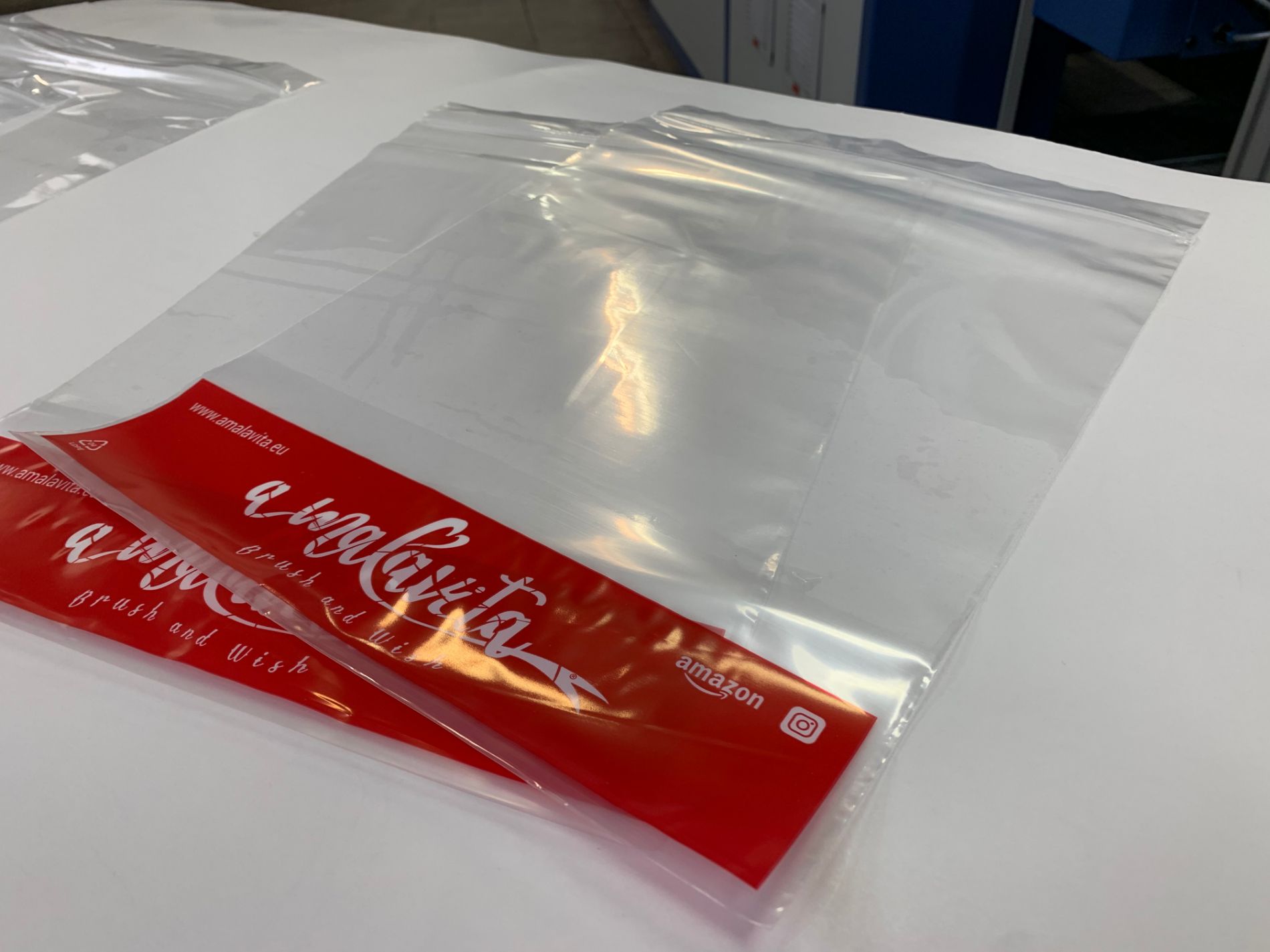 busta con personalizzazione