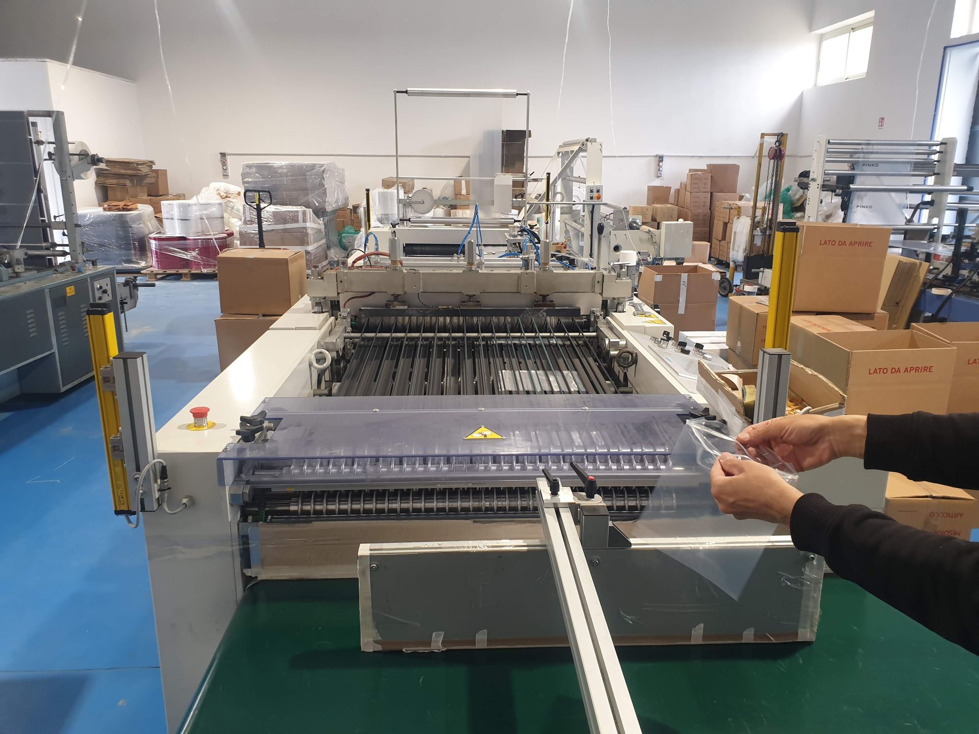 produzione con materiale biodegradabile