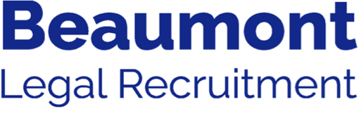 The Beaumont Legal Recruitment logo in dark blue text on a white background.