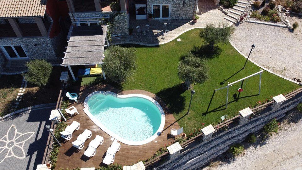 Veduta aerea struttura