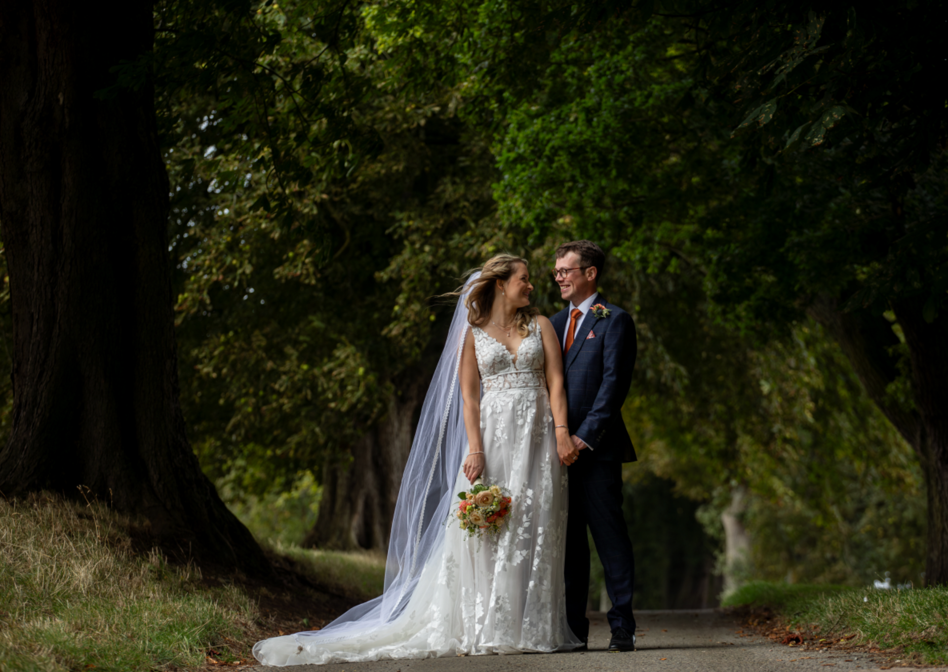 Kathryn & Alex's Cotswold Wedding at Mickleton Hills Farm in August