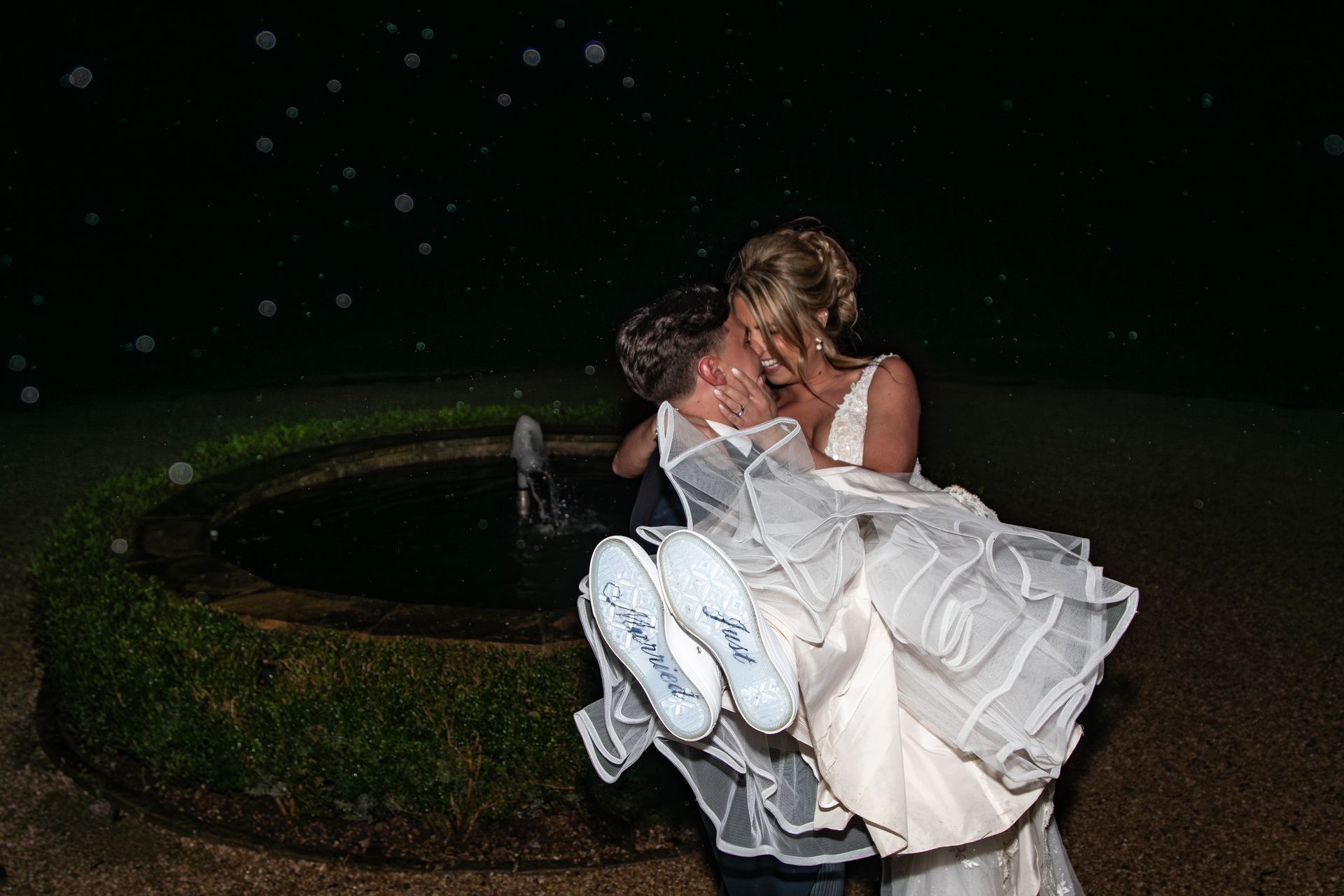 Wedding photography of Lucy and Cobi who were married at Hardwicke Church and Eastington Park 