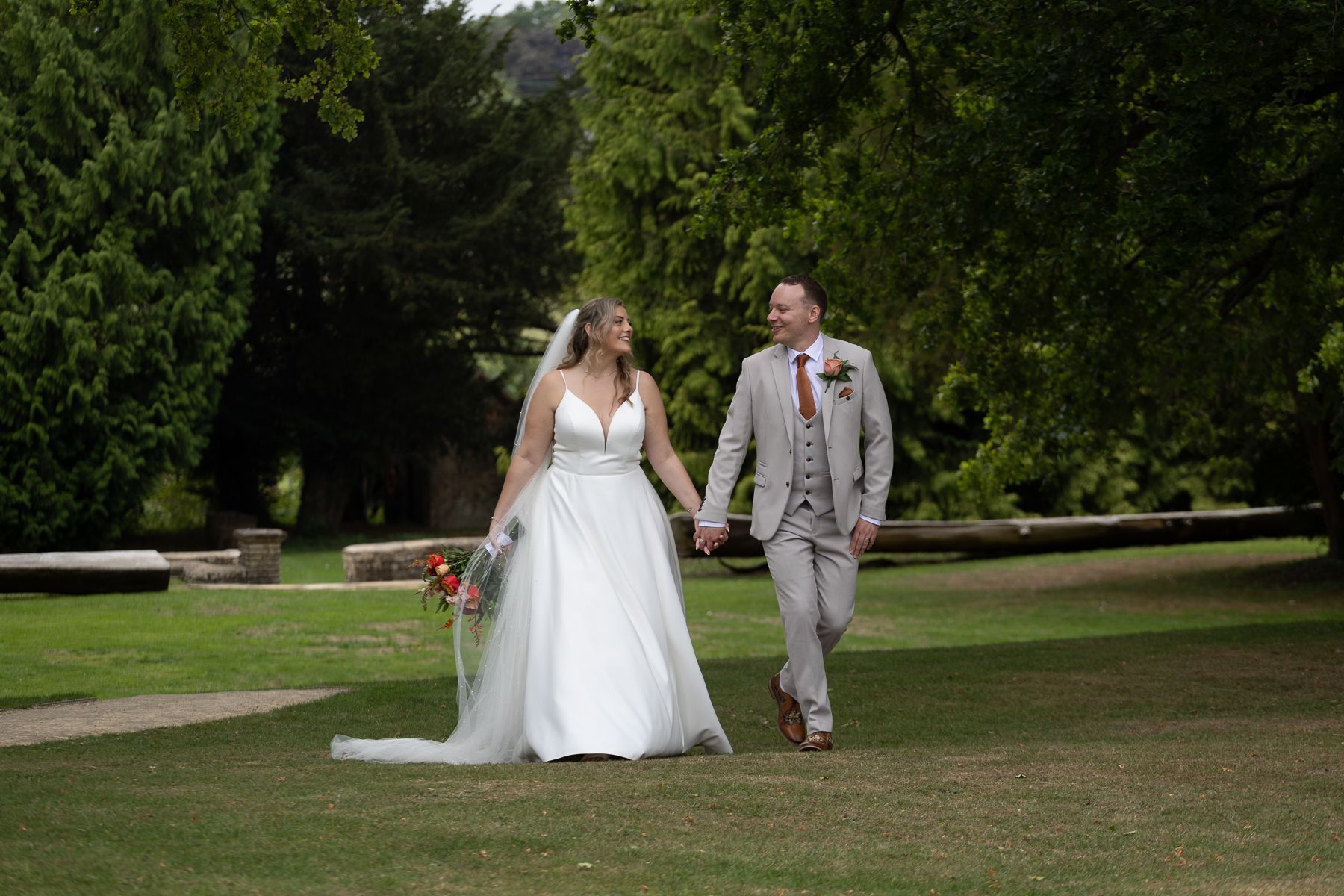 Laura & Callum's Cotswold Wedding at Eastington Park in August