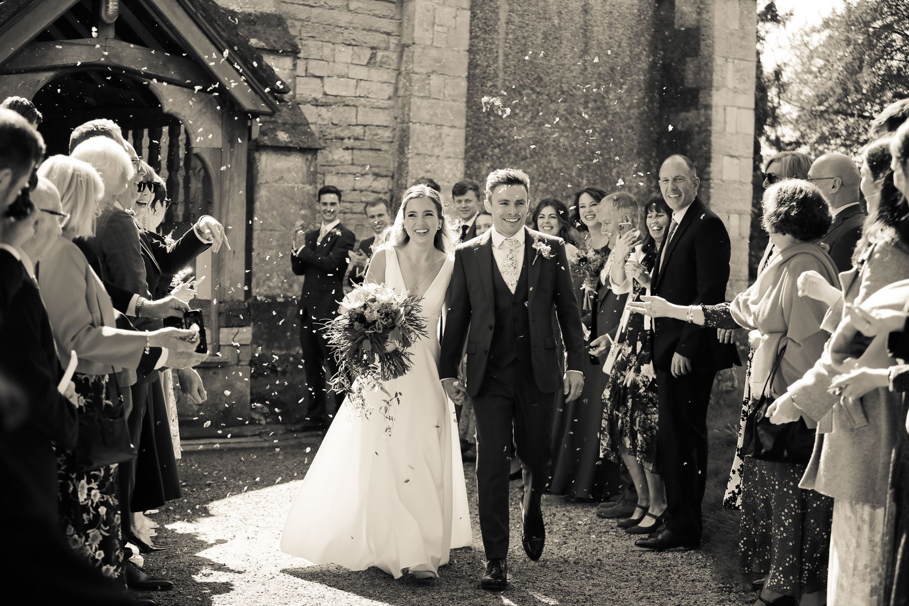 Natalie and Alex's Cotswold Wedding at Elmore Court in April