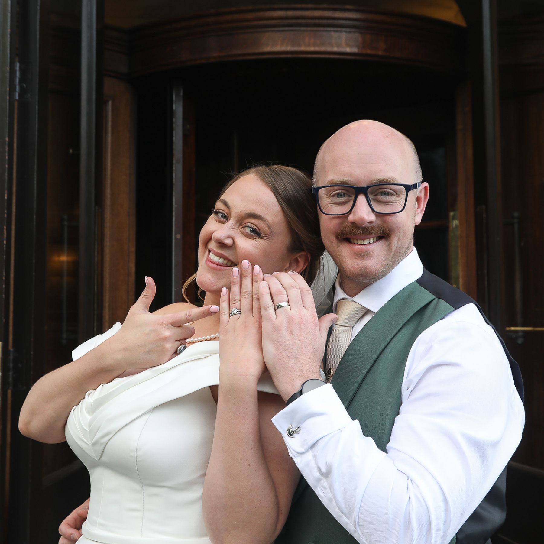 Manor House wedding photo