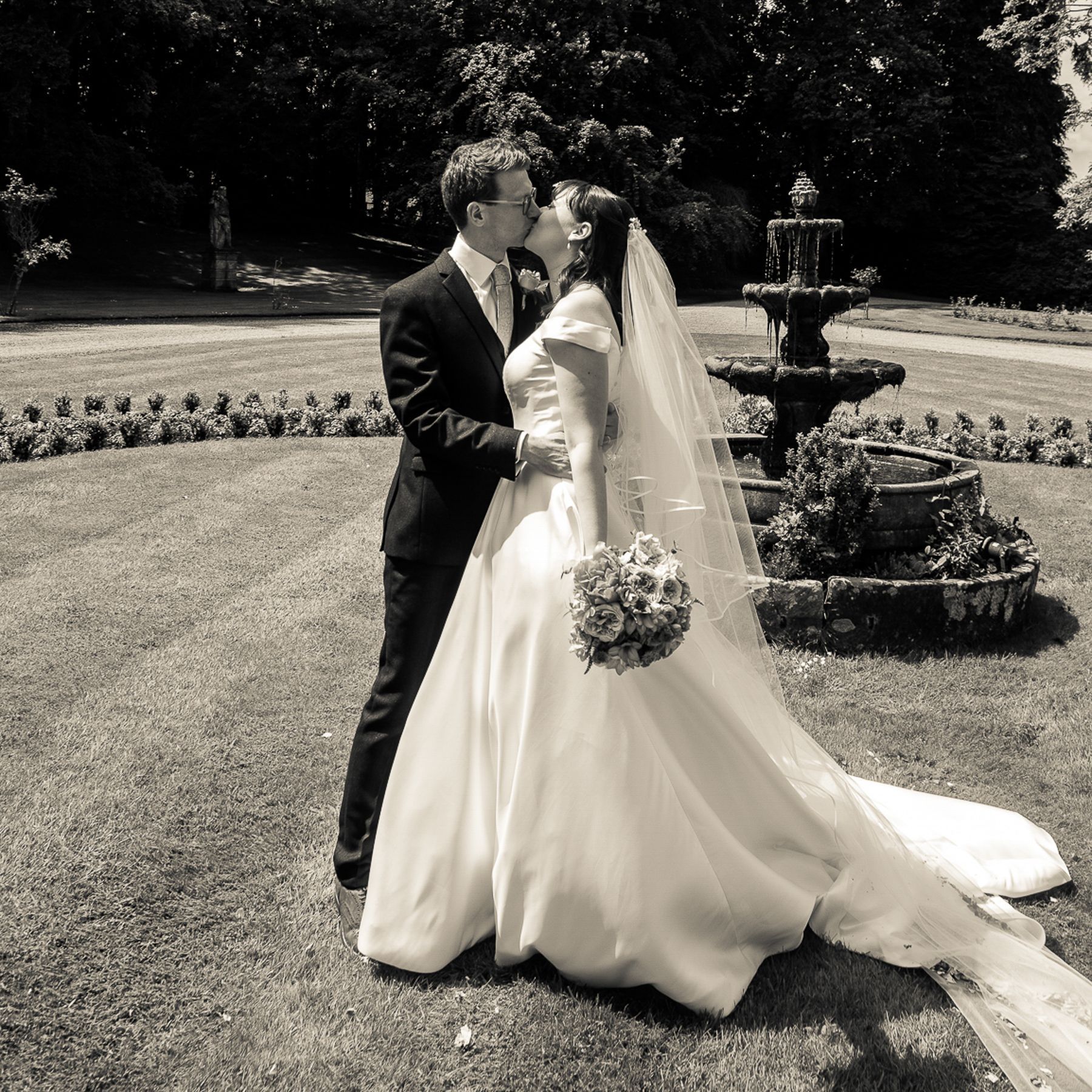 Manor House wedding photo