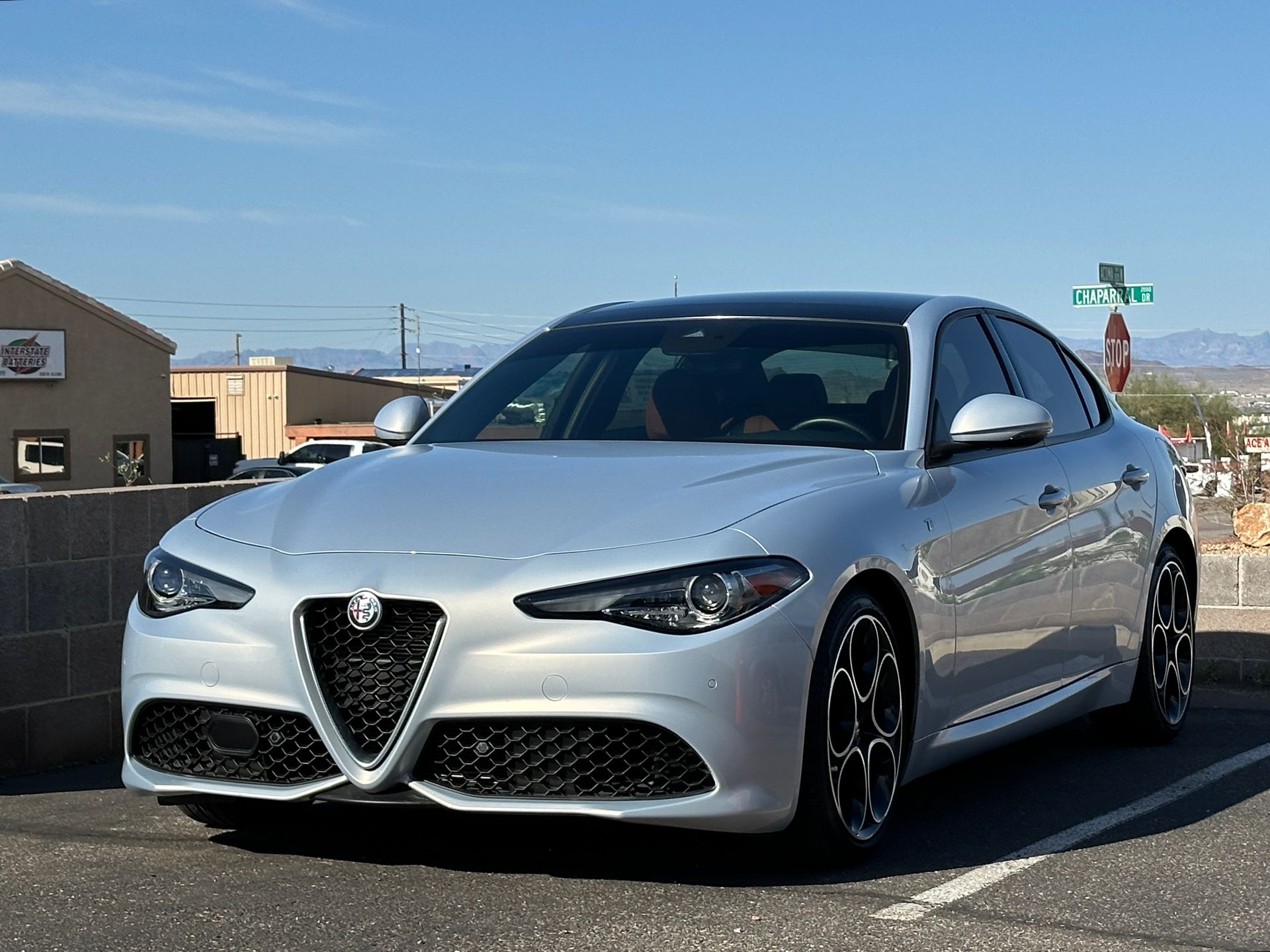 Alfa Romeo Giulia | XPel | Ceramic Window Brow