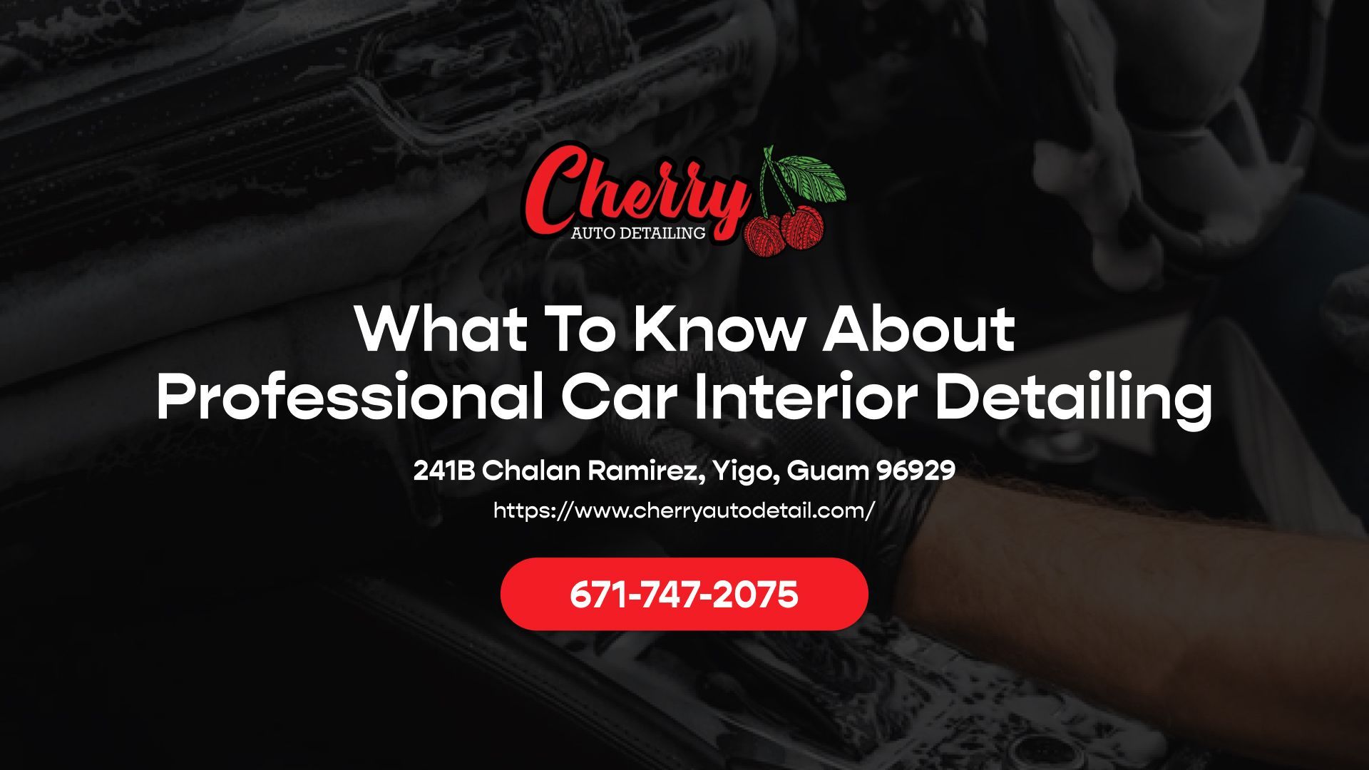 Car Interior Detailing