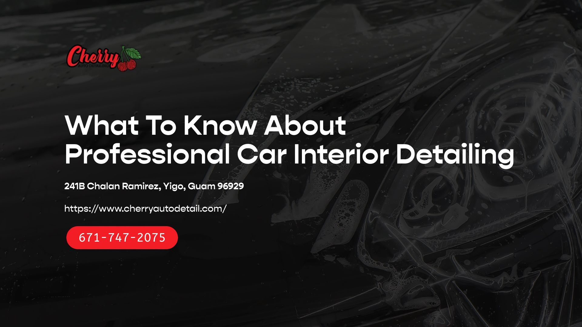 Car Interior Detailing