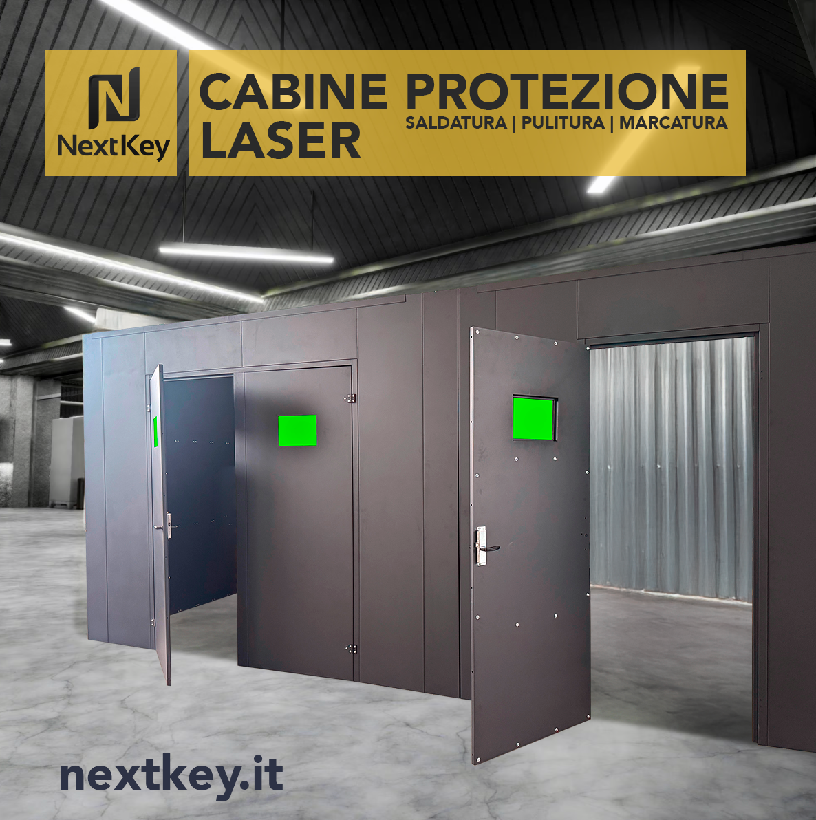 cabine laser pulizia cabina saldatura laser