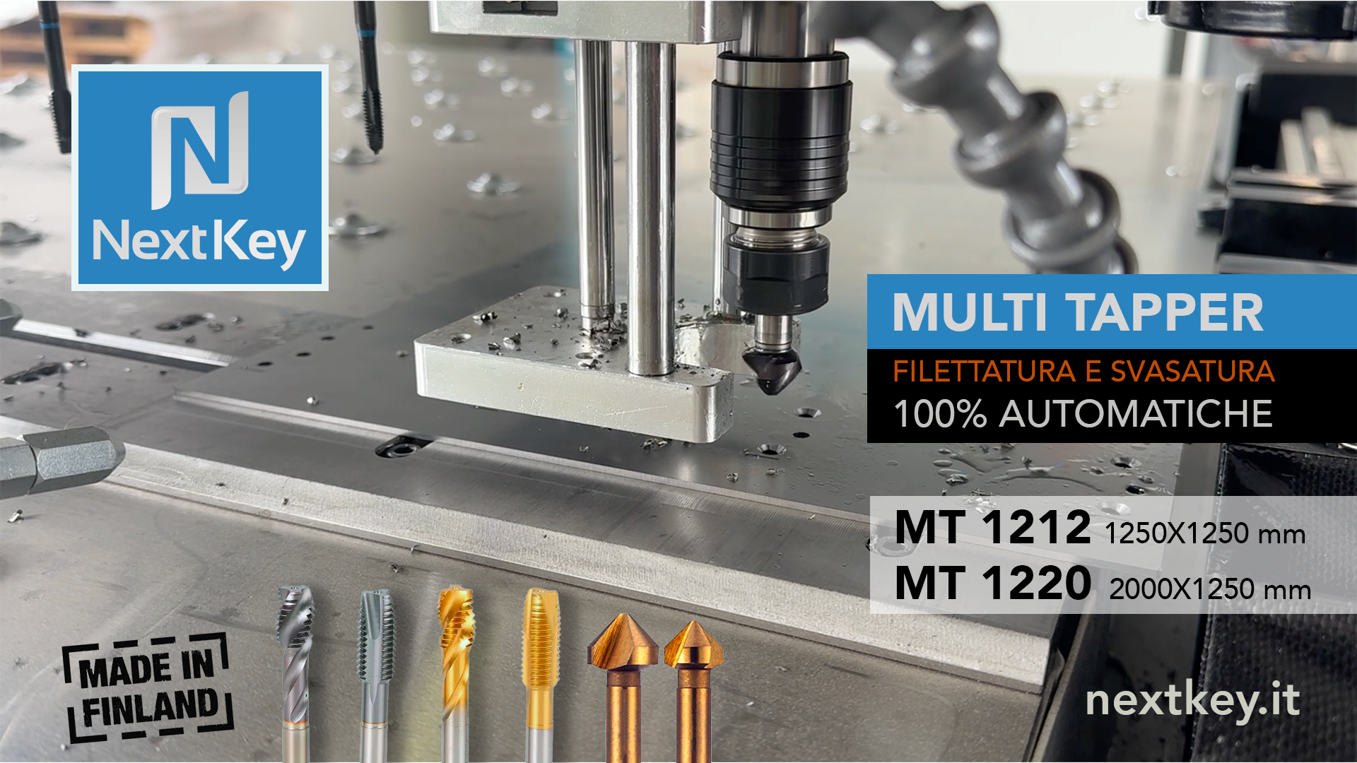 filettatura e svasatura