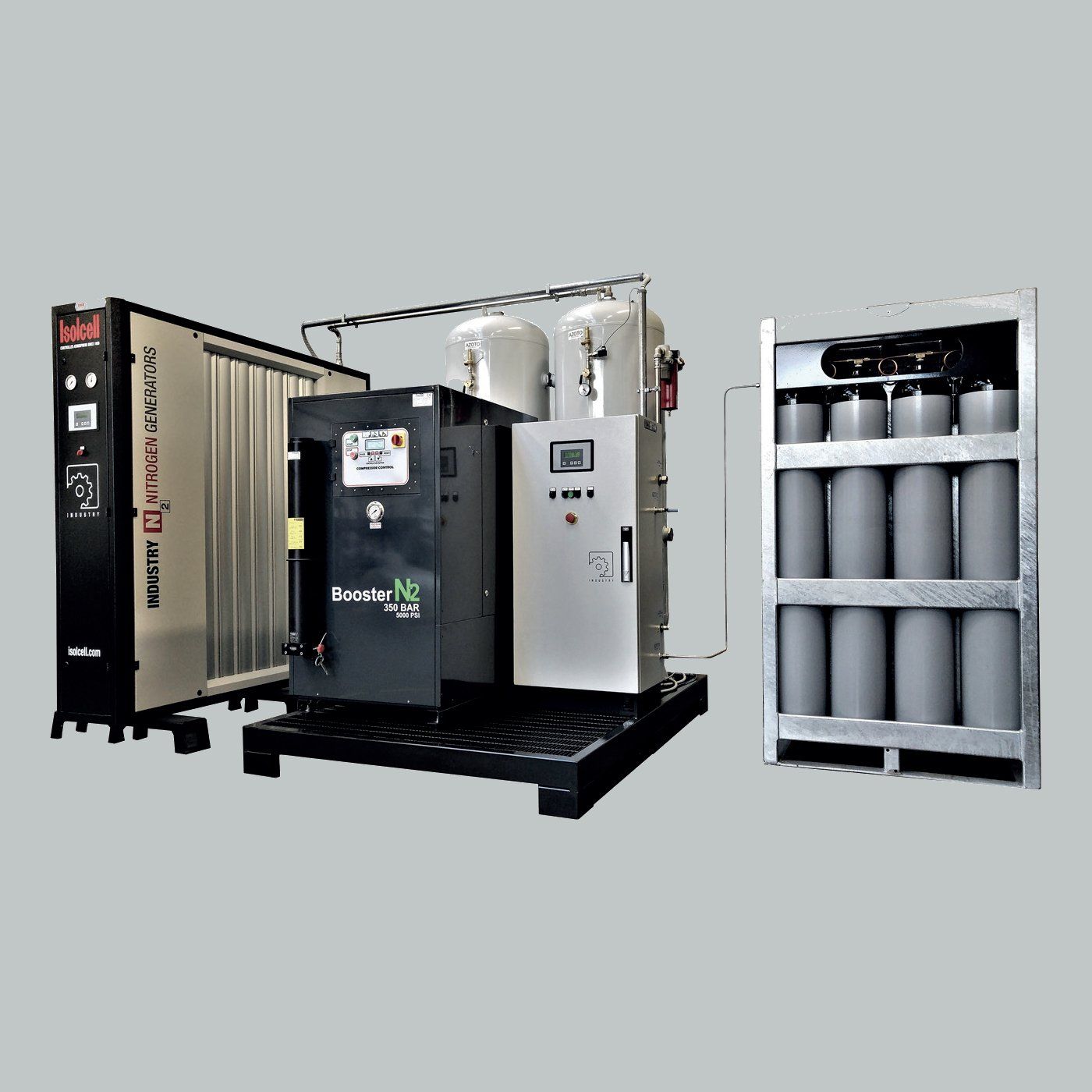 generatori azoto per  impianti di taglio laser