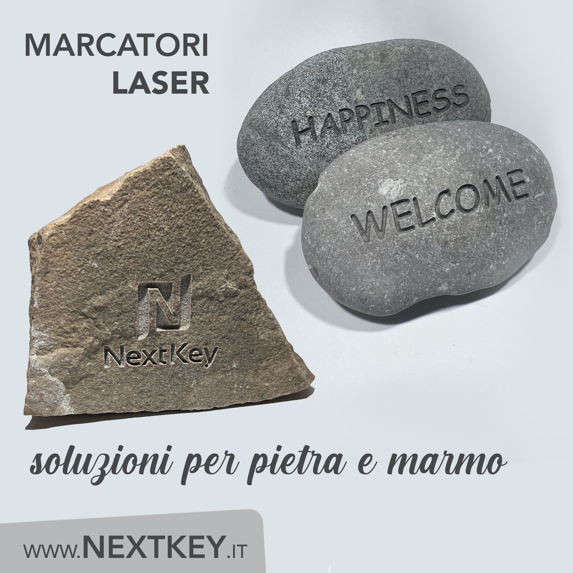 marcatura laser marmo