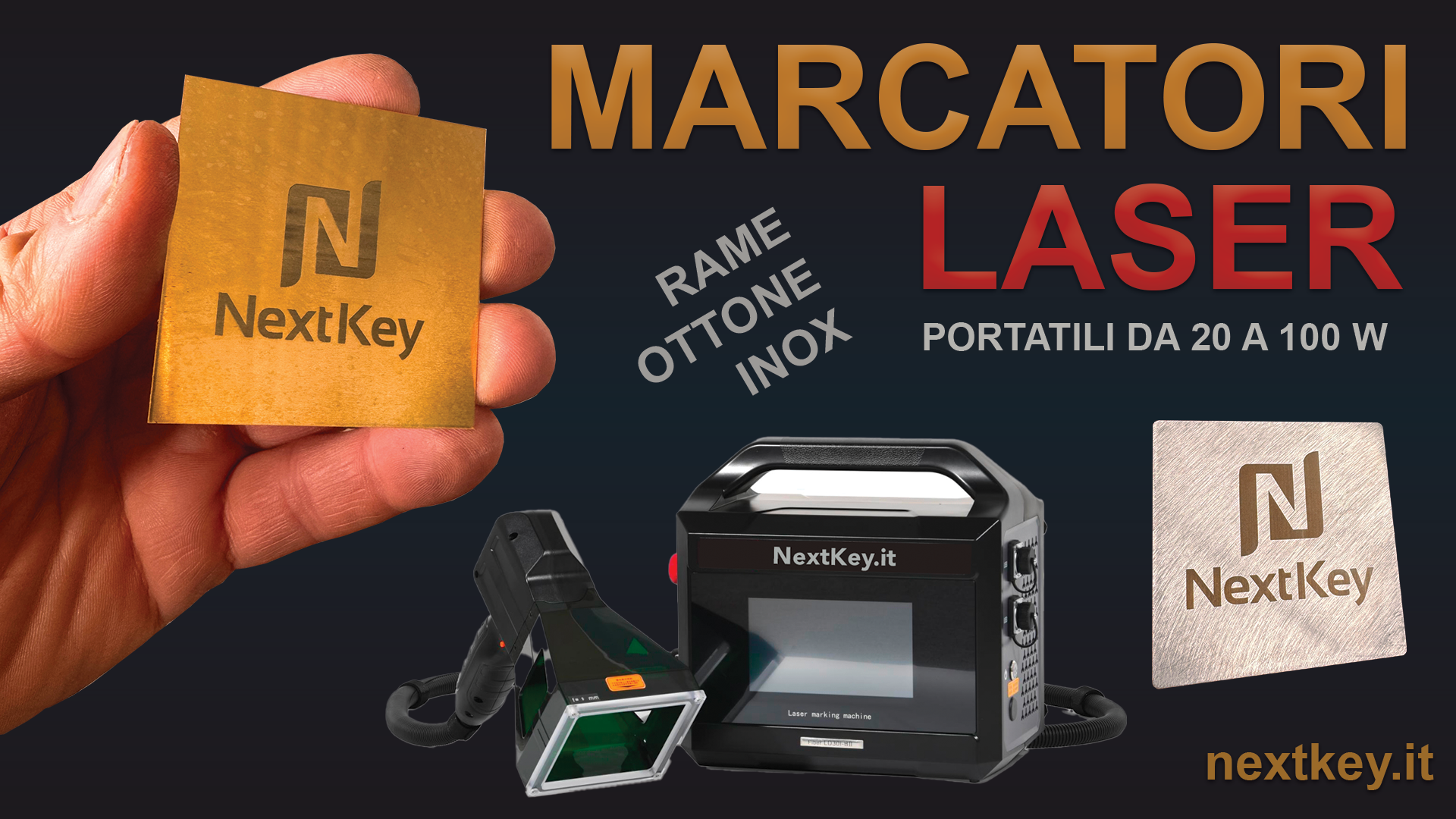marcatori laser portatili