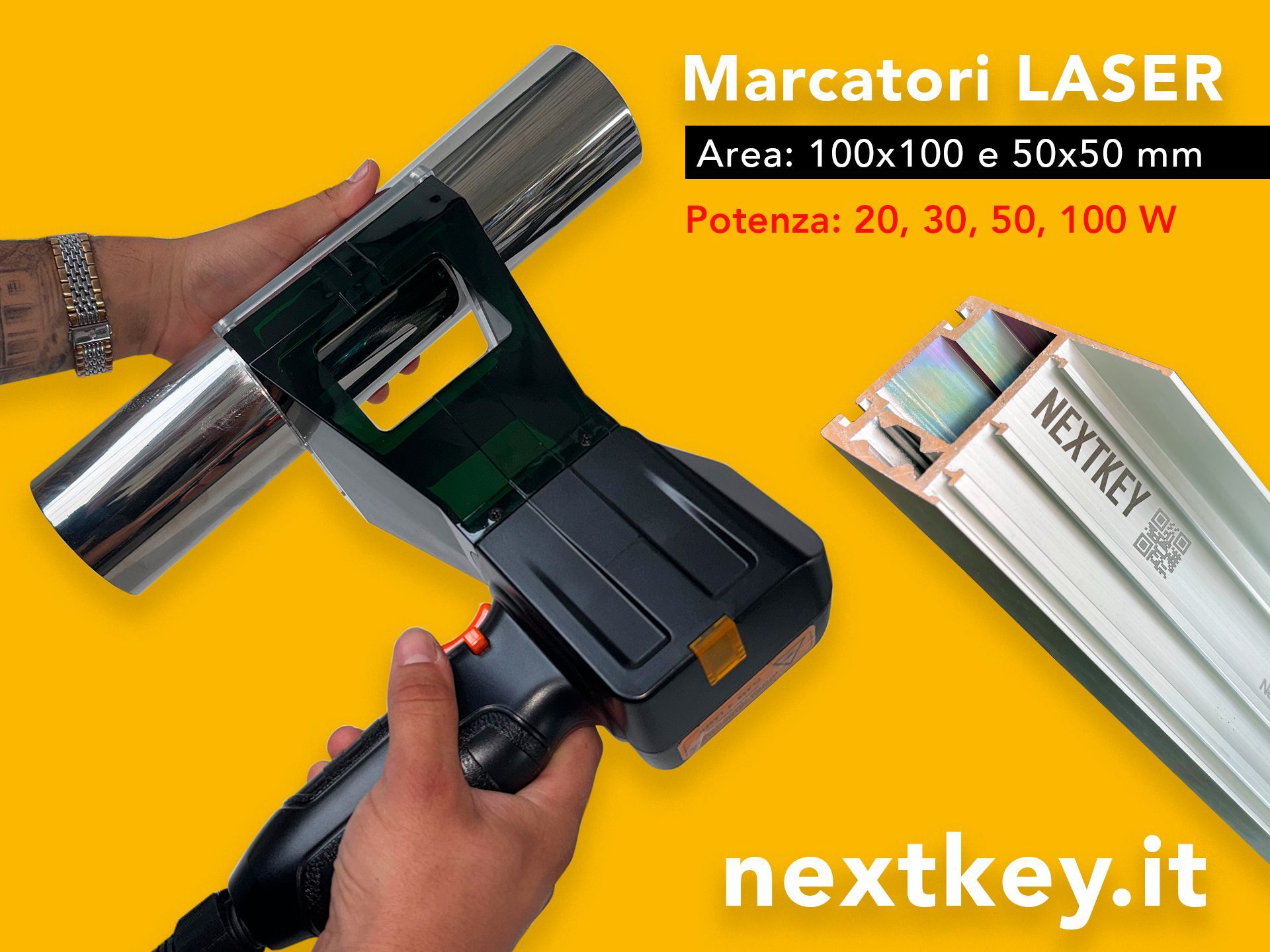 marcatori laser portatili