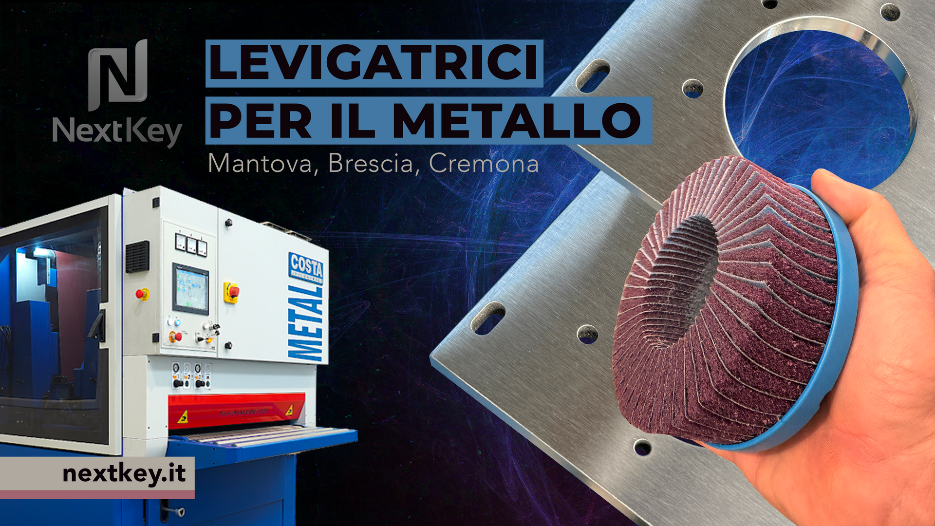 Macchine per satinare la lamiera