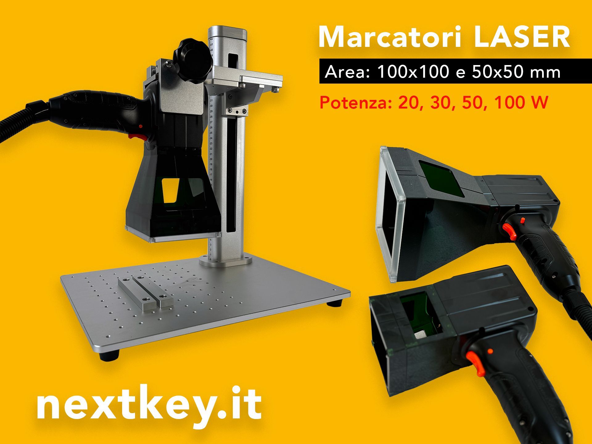 marcatori laser portatili