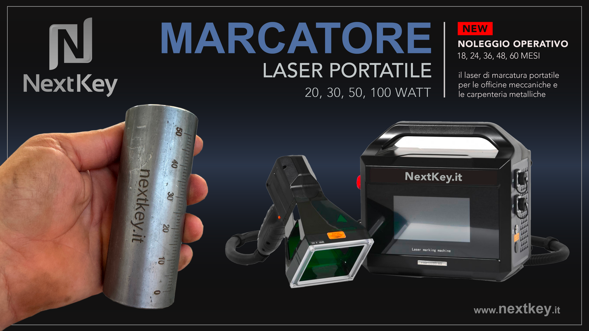 marcatori laser portatili