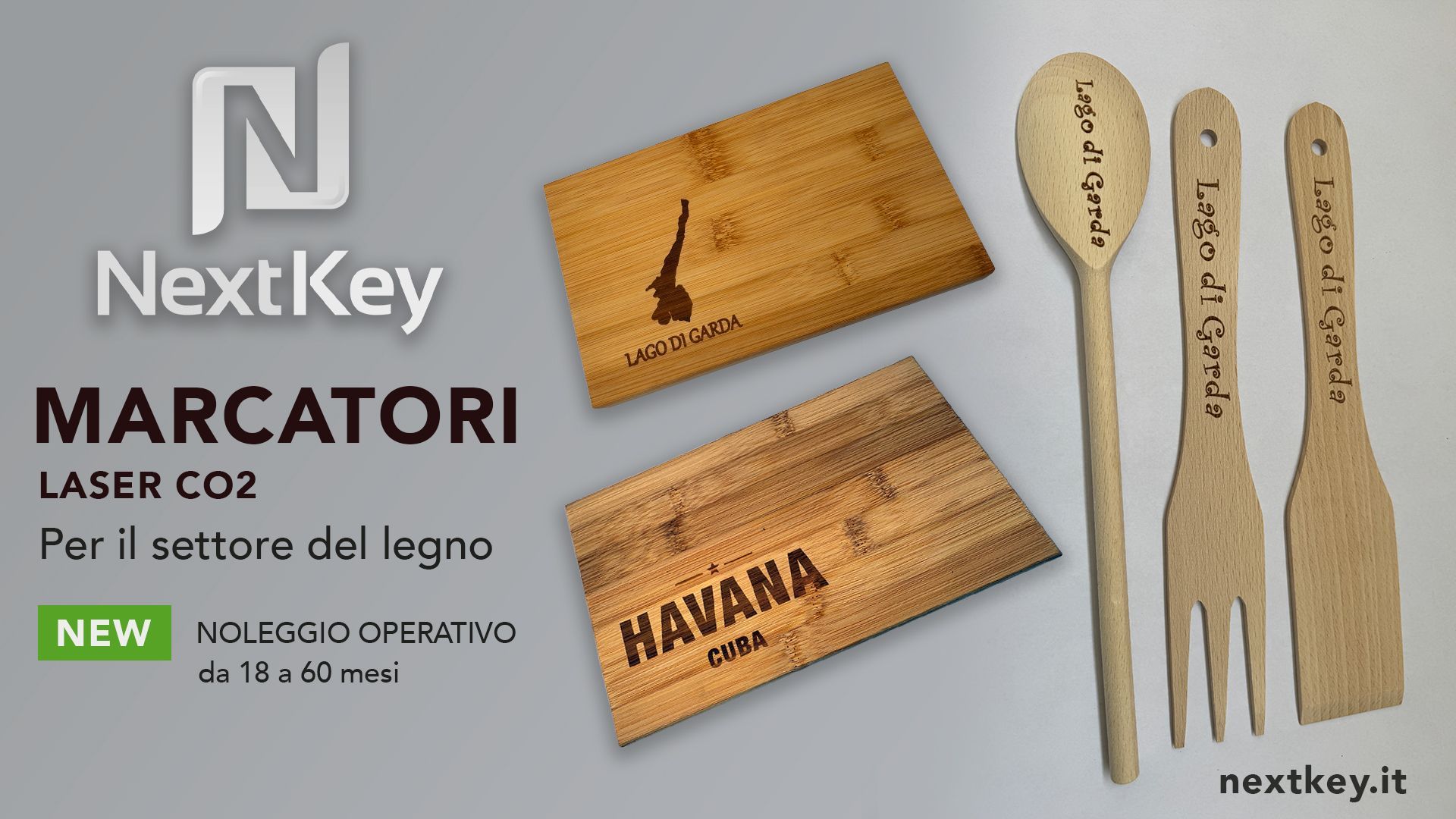 marcatura laser legno