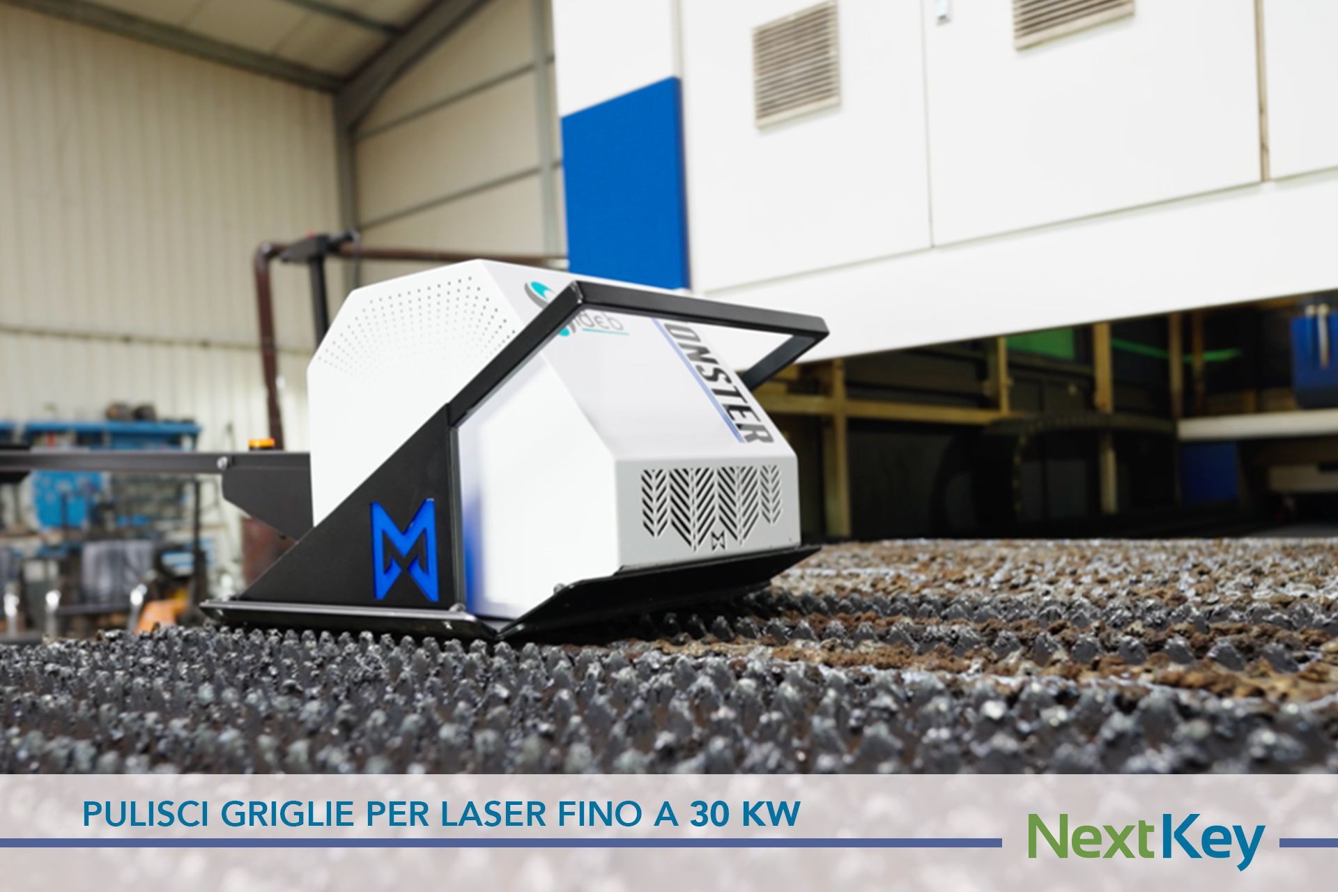 macchine puligriglie laser