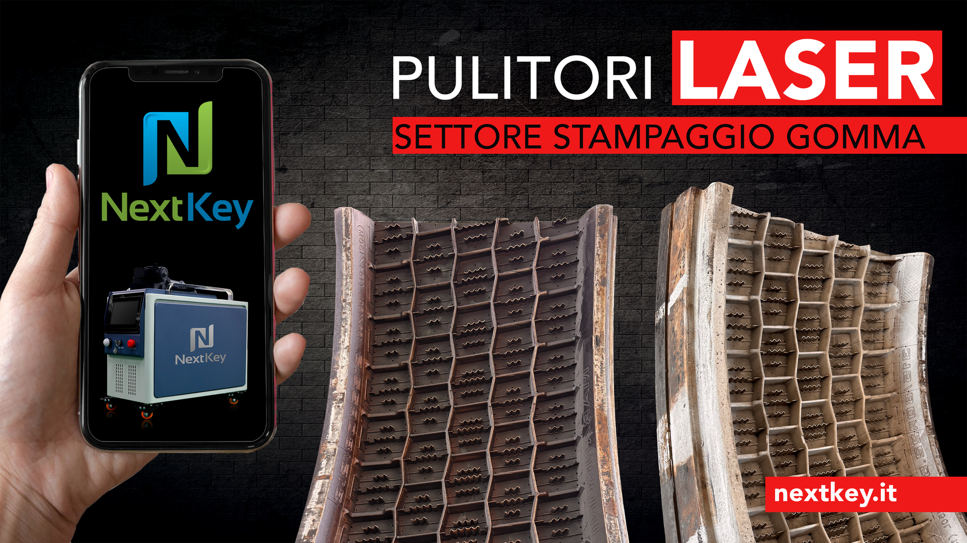 pulizia laser stampi