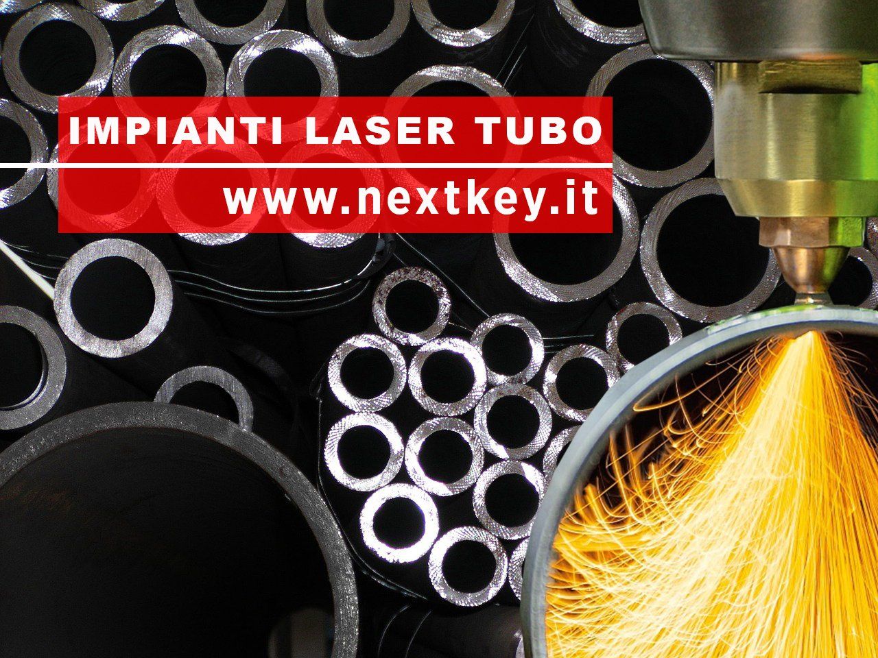 taglio laser tubi in cromo molibdeno