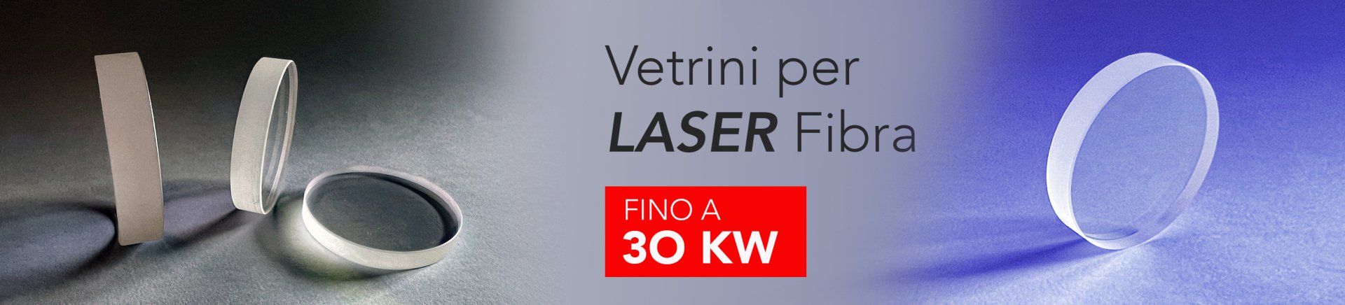 vetrini per laser fibra